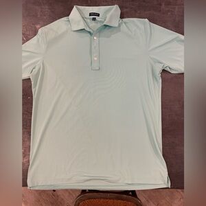 peter millard teal bluish polo